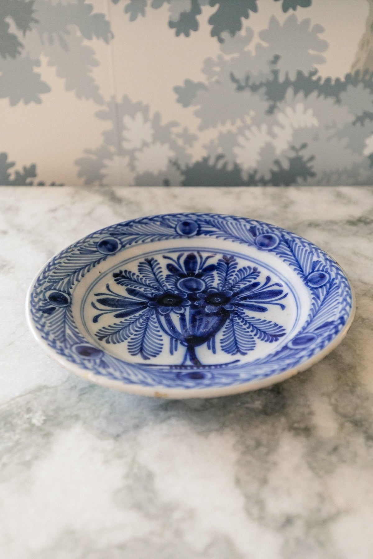 Blue and White Bowl - OAKSTREET SHOPPE
