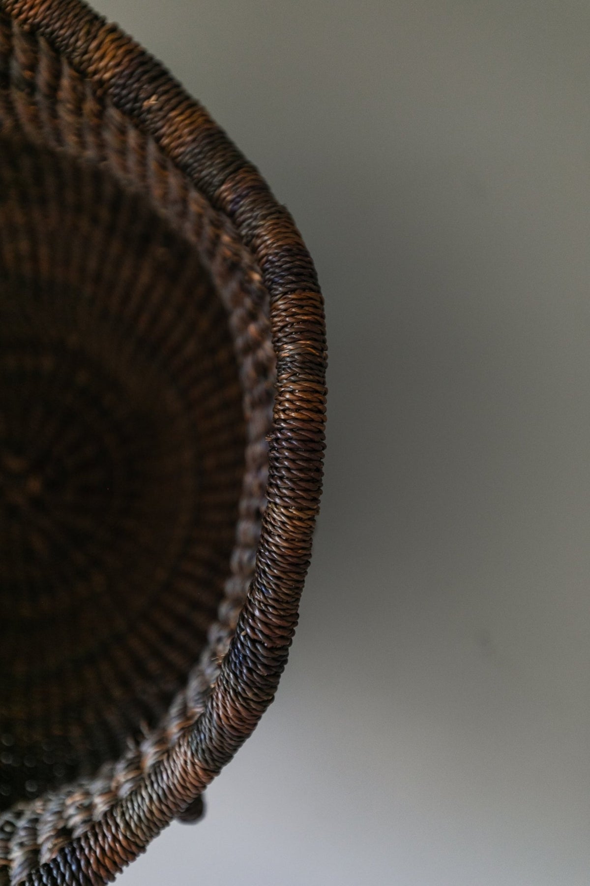 Straworth Brown Basket - OAKSTREET SHOPPE