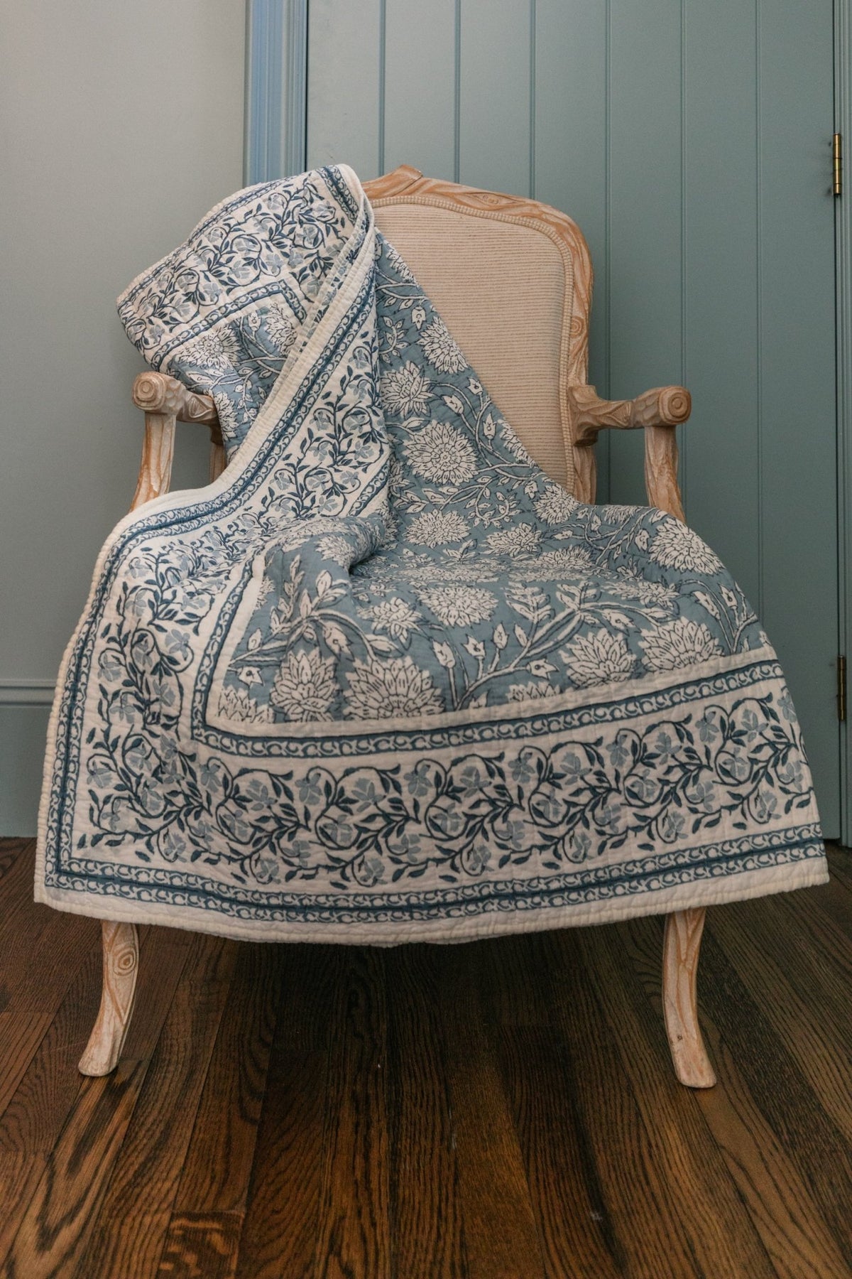 Adare Quilted Throw - OAKSTREET SHOPPE