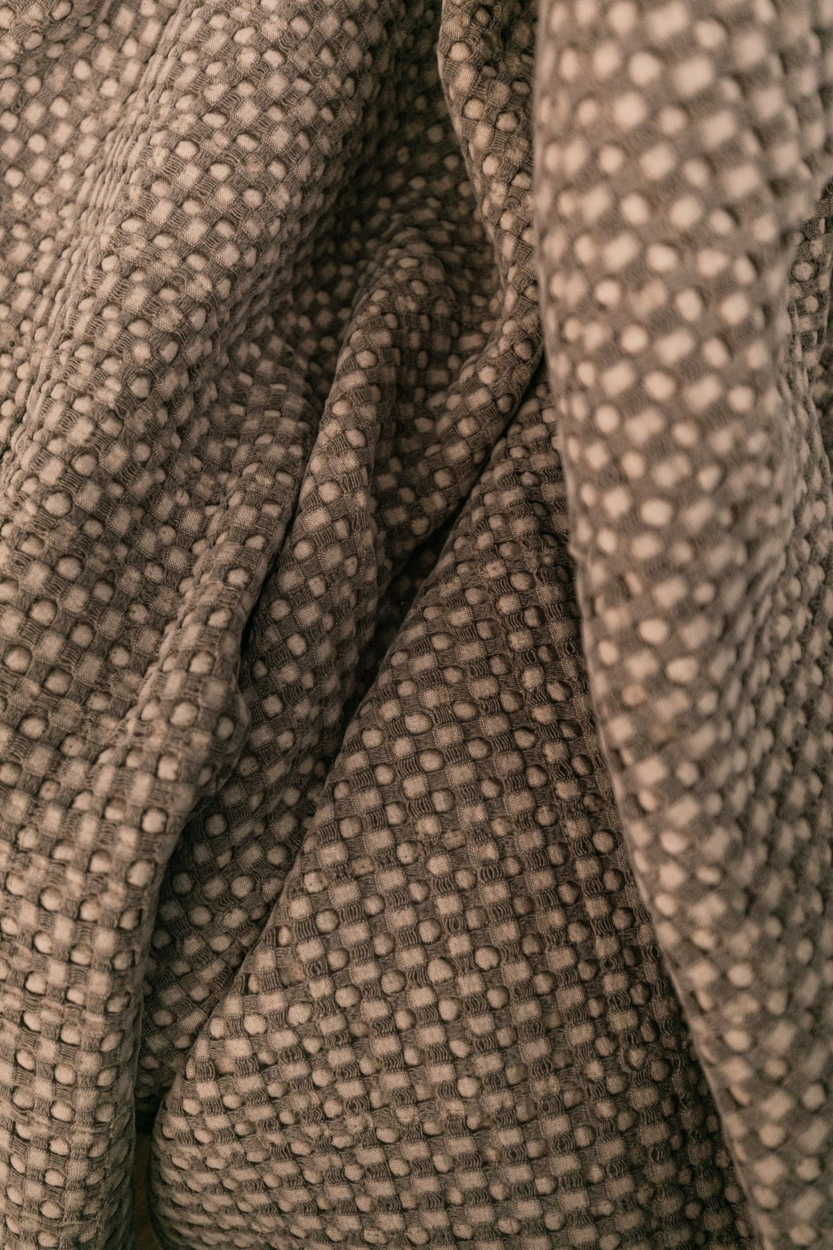 Mills Waffle Quilted Throw - OAKSTREET SHOPPE