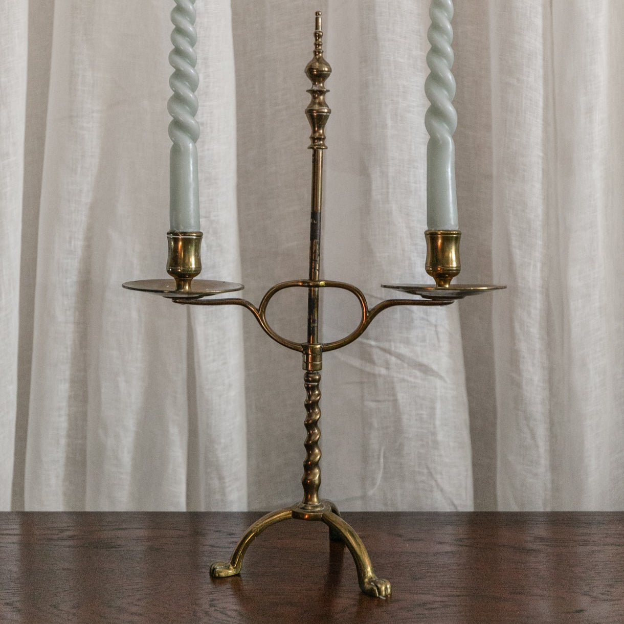 English-made Double Candle Holder