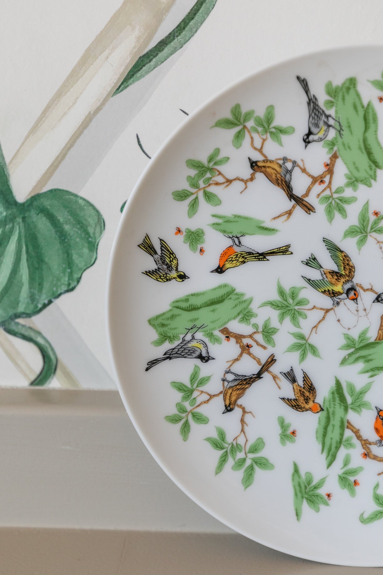 Sakowitz Fitz Floyd Bird Plate