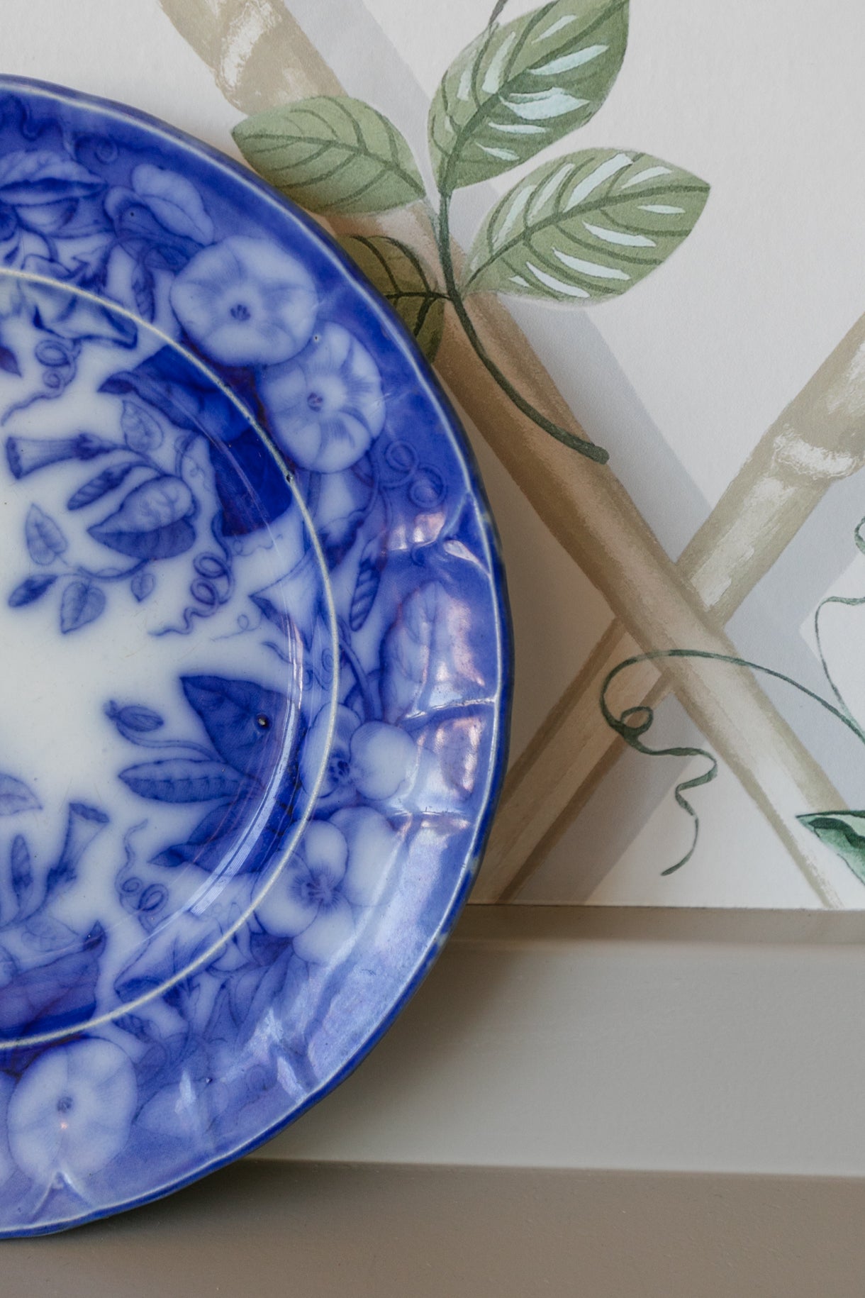 Bordeaux Flow Blue Dish (Rare)