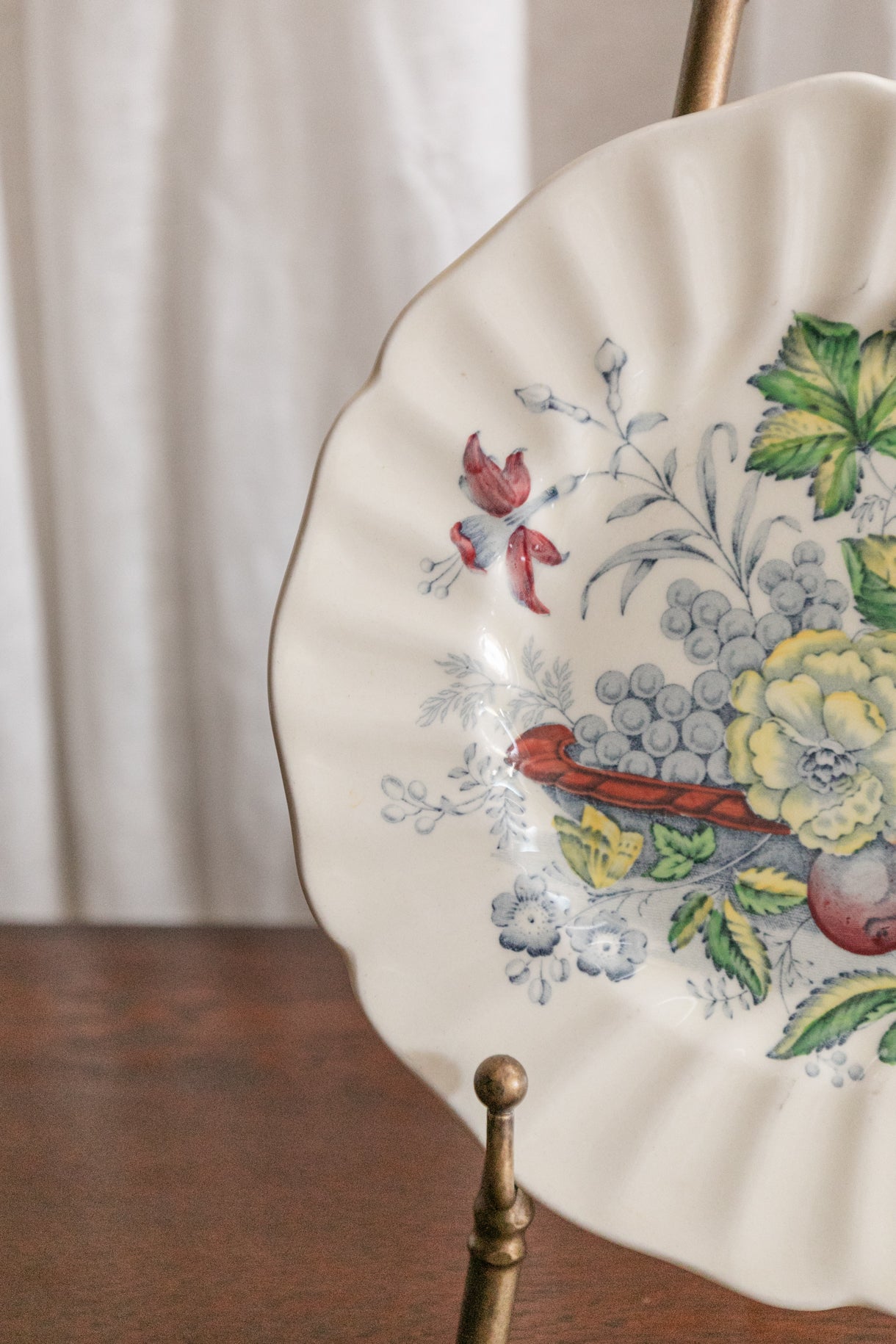 Floral Royal Doulton Plate