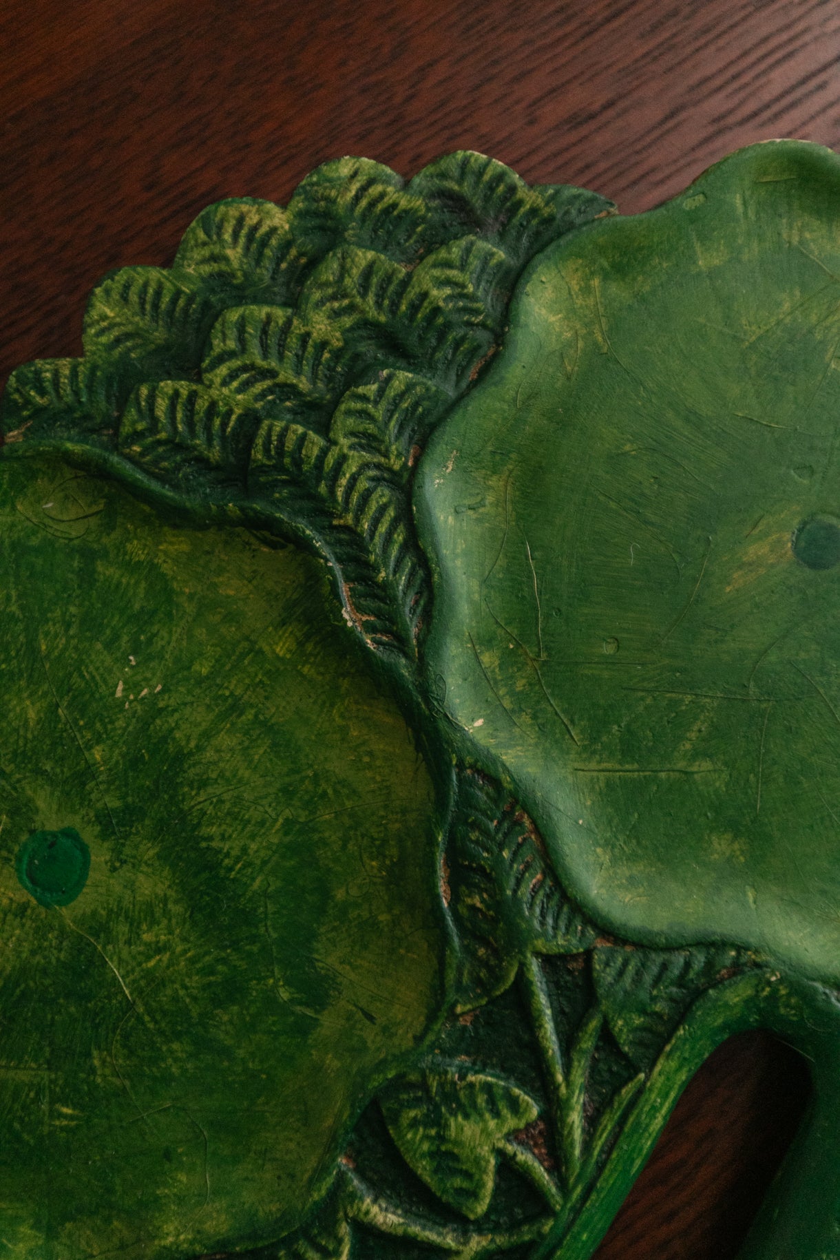 Green Clover Decorative Plaque