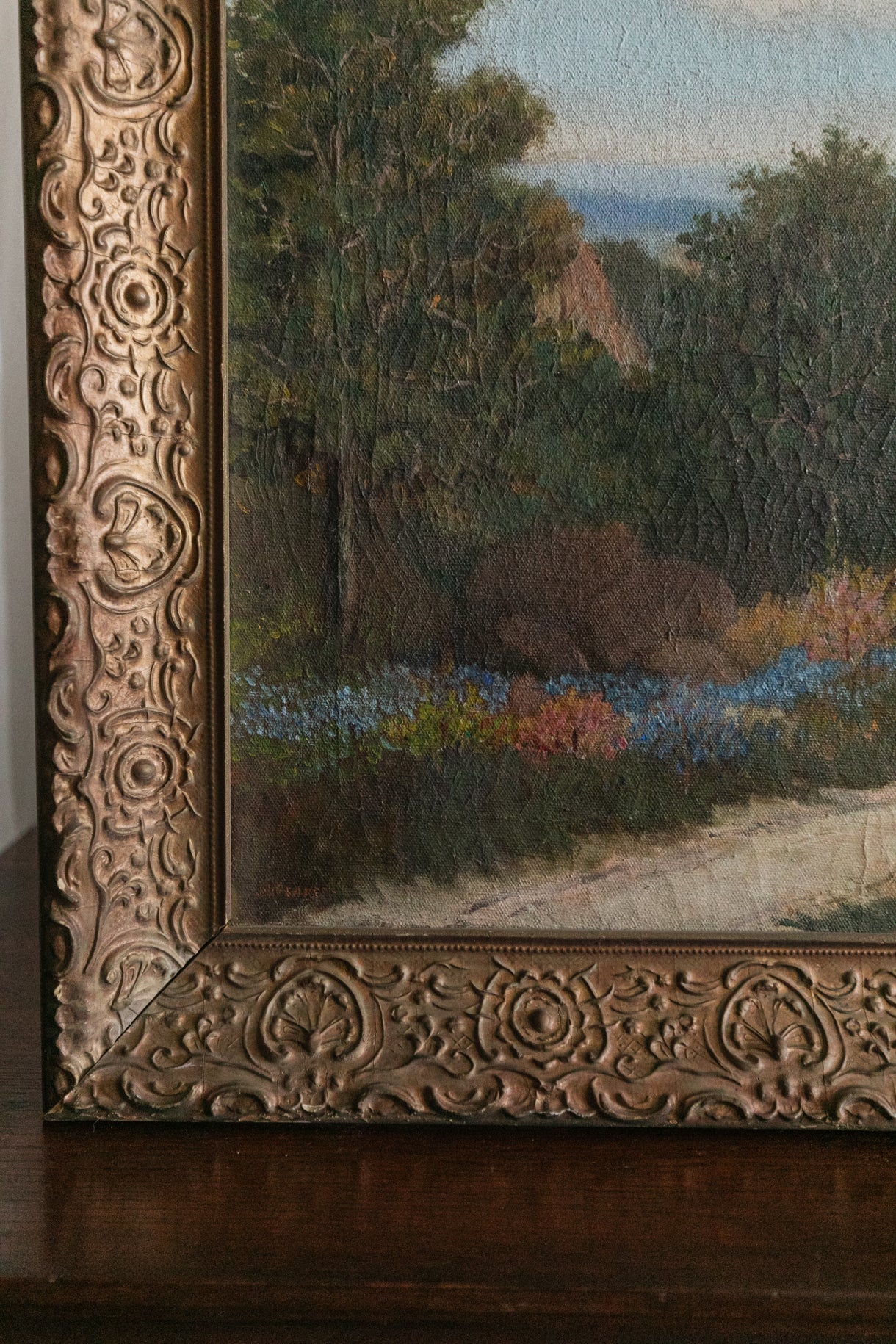 Hill Country Oil Painting