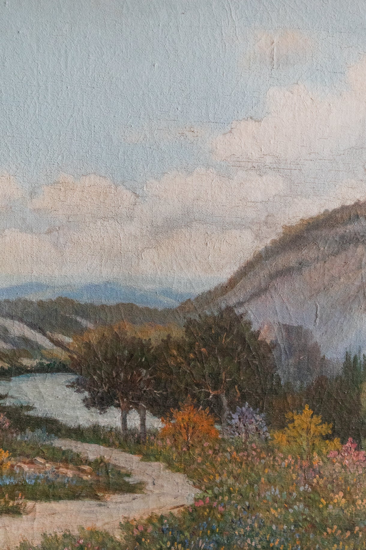 Hill Country Oil Painting