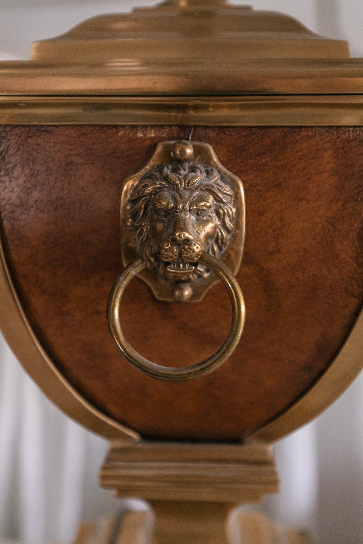 Lion Handles Lamp