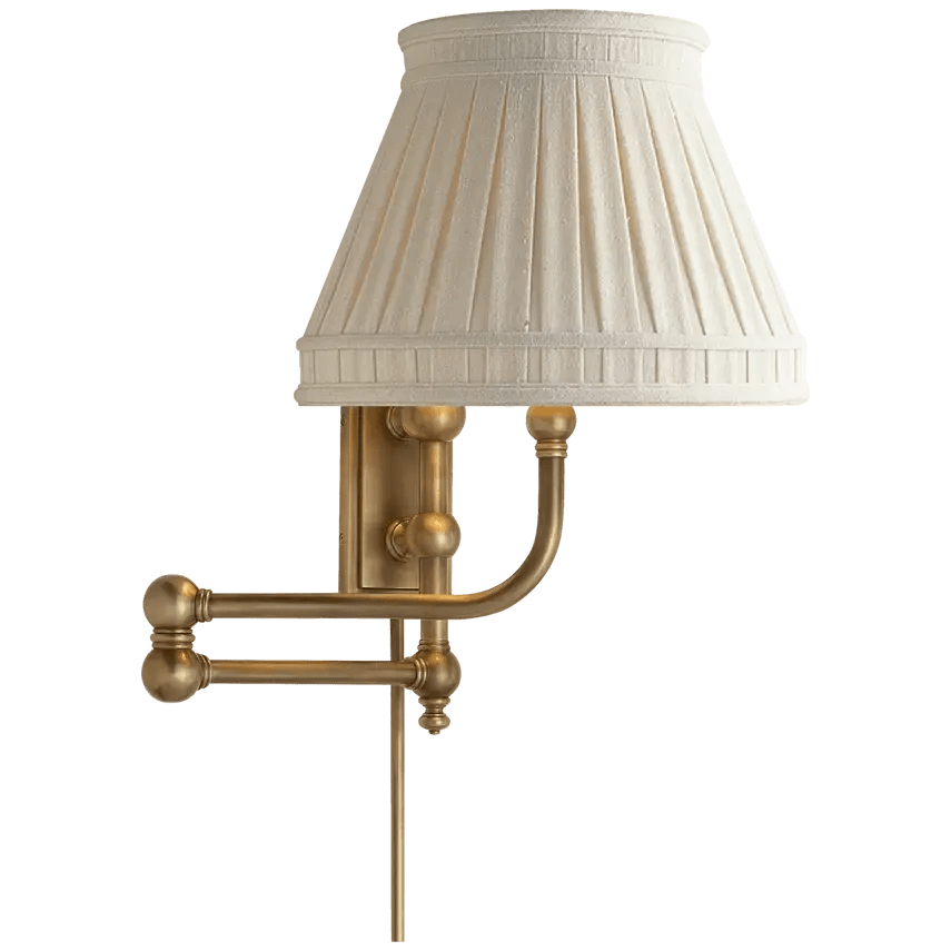 Pimlico Swing Arm Sconce - OAKSTREET SHOPPE