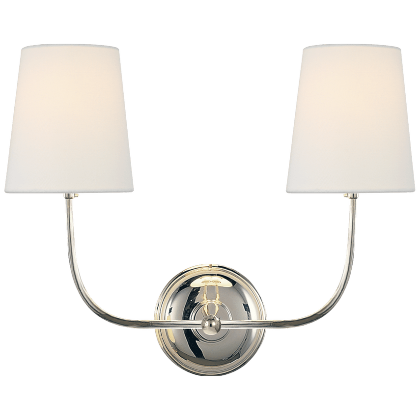 Vendome Double Sconce - OAKSTREET SHOPPE