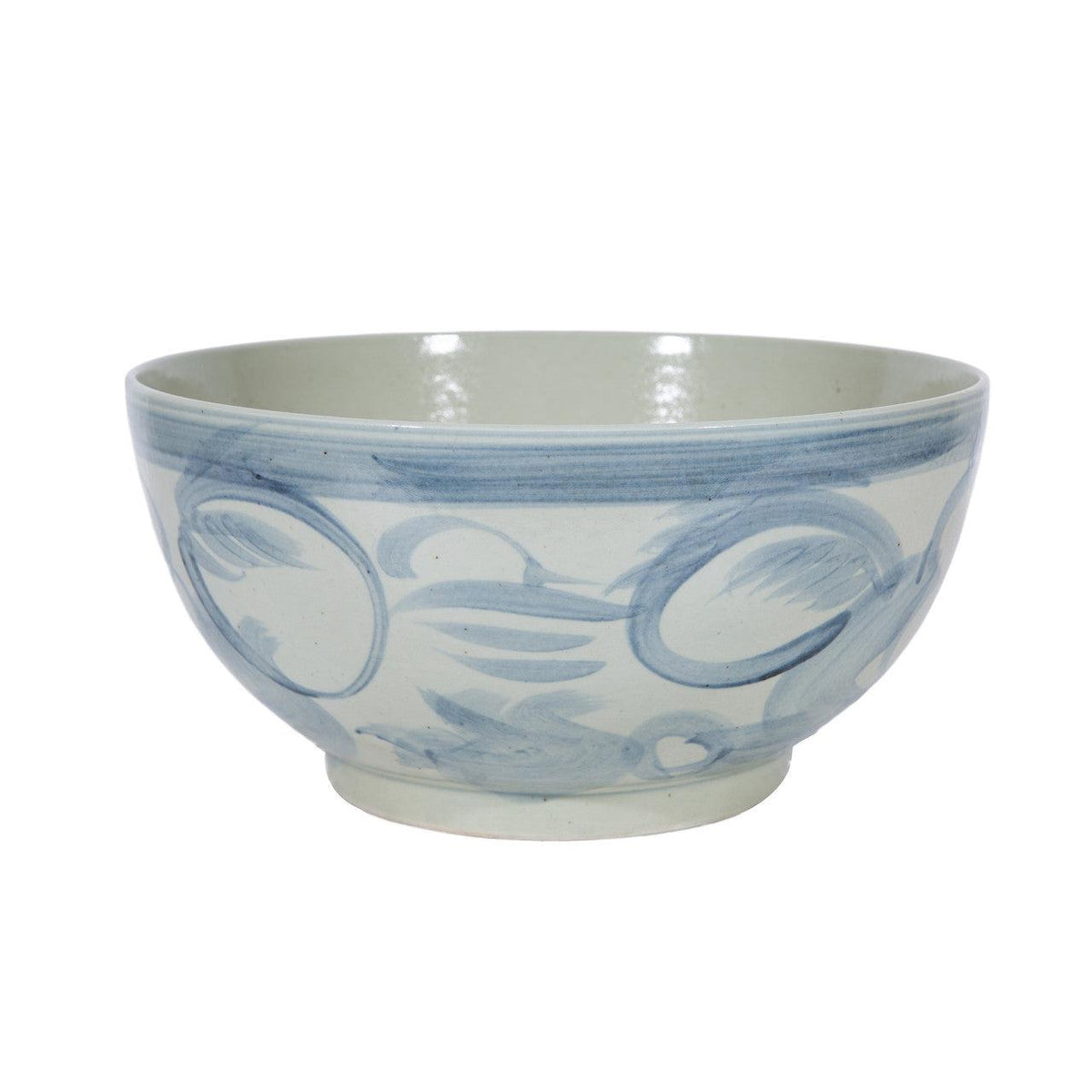 Light Blue Sea Flower Bowl - OAKSTREET SHOPPE