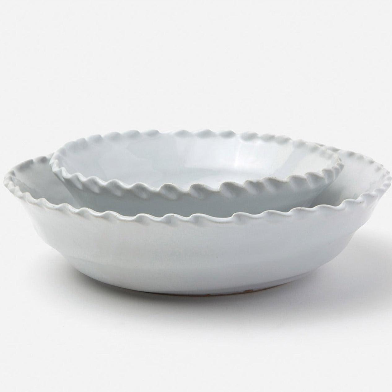 Adina White Serving Bowl, 2 Sizes
