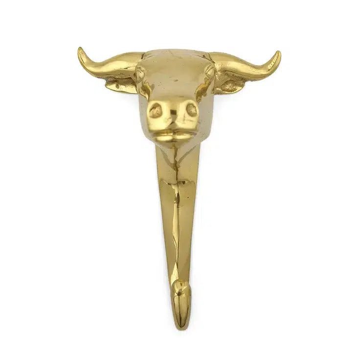 Bull Hook, Brass - OAKSTREET SHOPPE