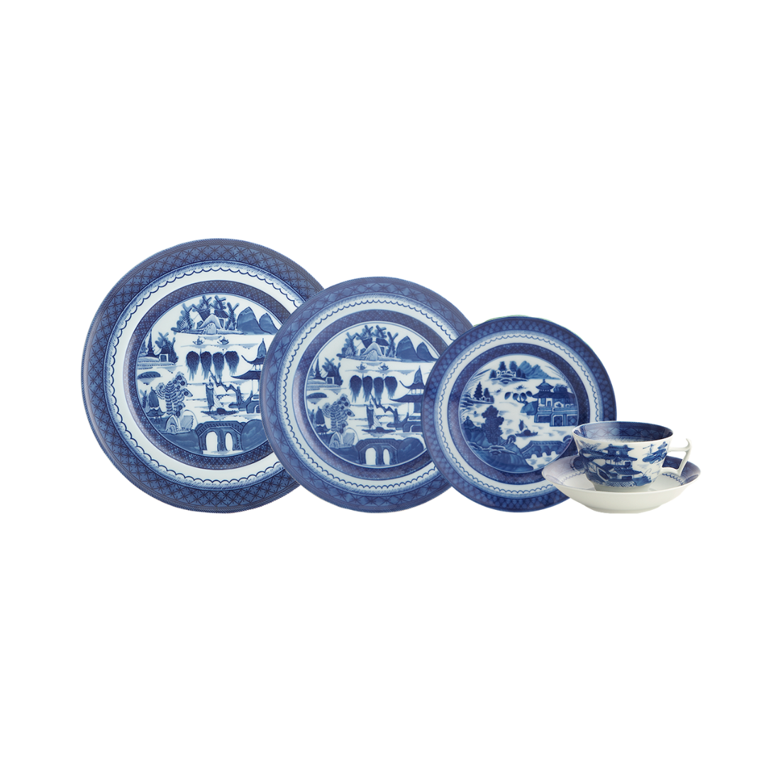 Blue Canton Dinnerwear Collection (Mottahedeh)