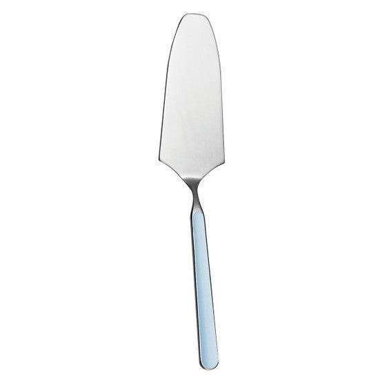Fantasia Light Blue 5-Piece Flatware + Serving Pieces (Mepra)