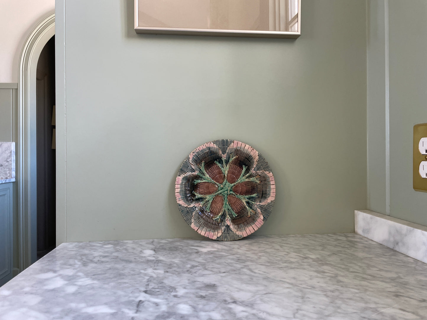 Majolica Dish
