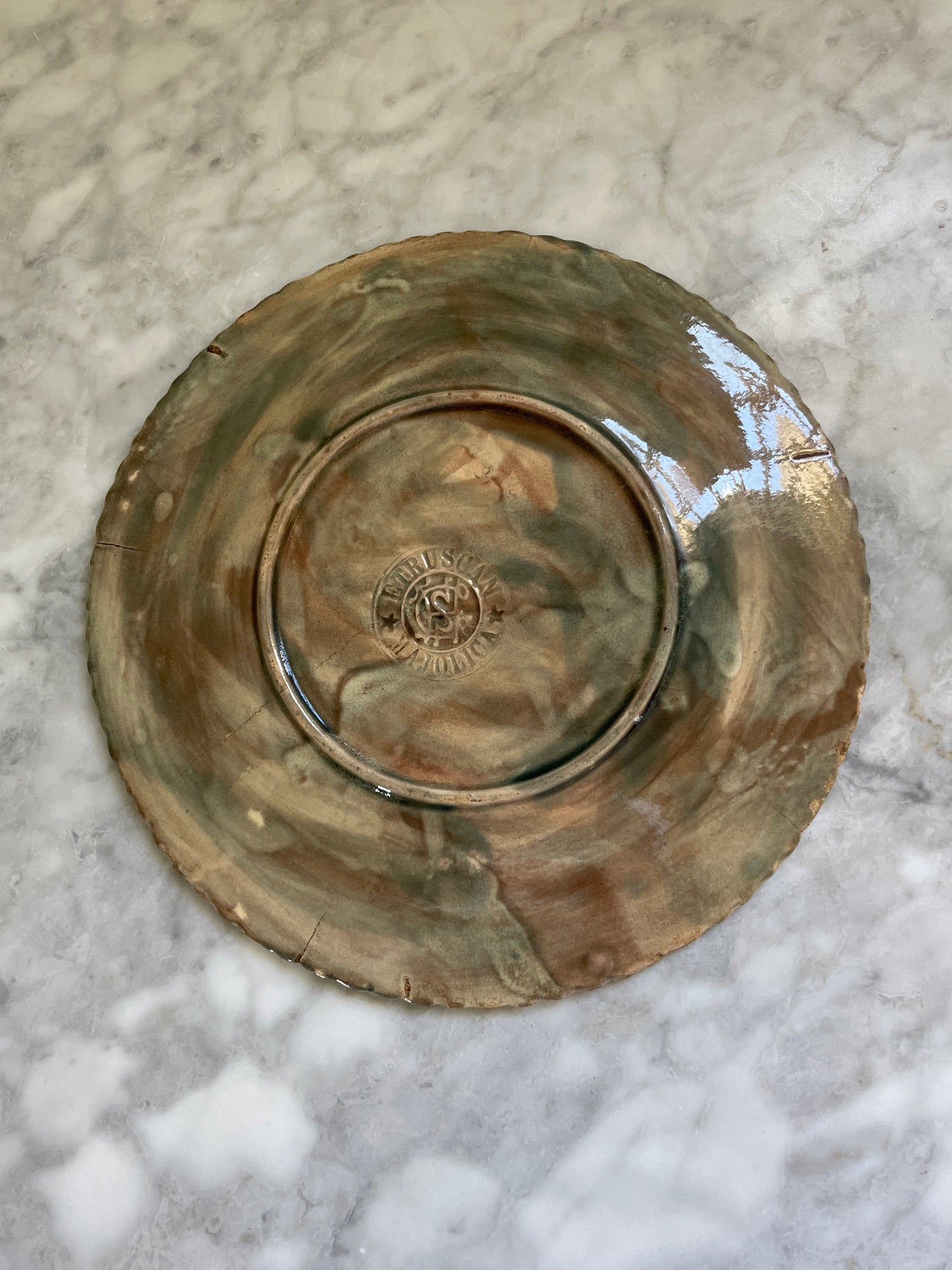 Majolica Dish