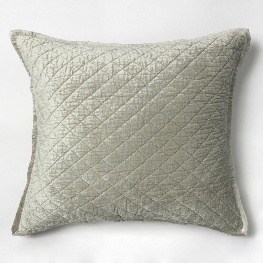 Quilted Luxe Bedding Simona Collection, Sea Glass - OAKSTREET SHOPPE