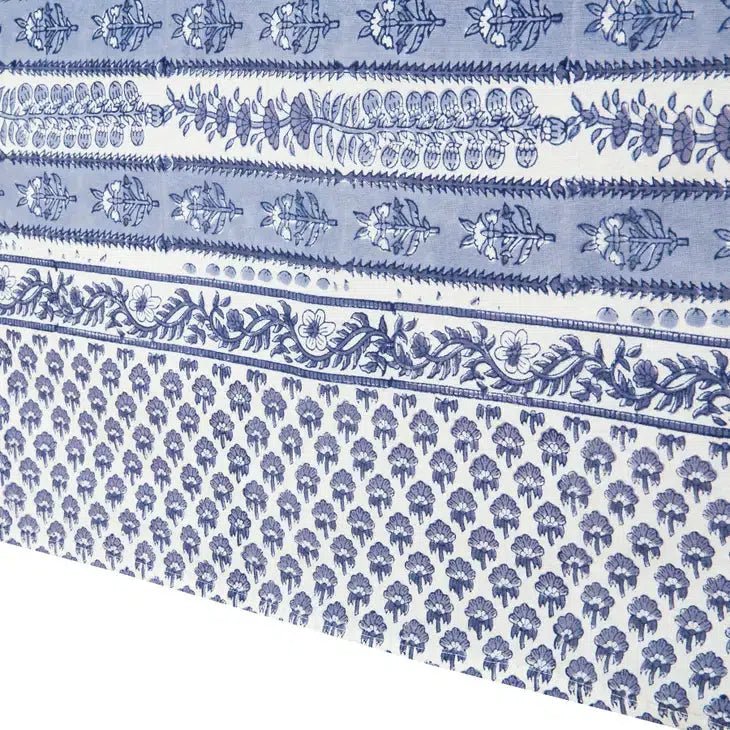 Avignon Blue Tablecloth - OAKSTREET SHOPPE