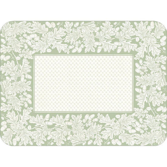 Oak Leaves Paper Placemats (Set of 12)