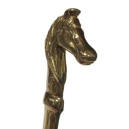 Solid Polished Brass Horse Head Letter Opener