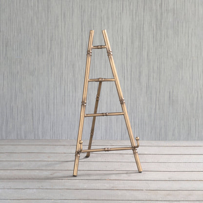 Tabletop 13" Metal Bamboo Style Easel
