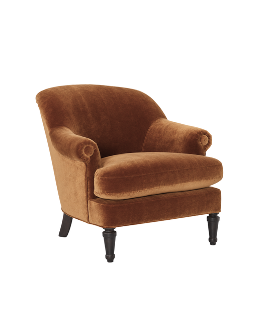 Velvet Club Chair