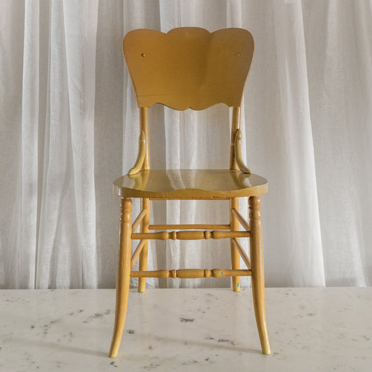 Vintage Yellow Chair (LOCAL PICKUP ONLY)