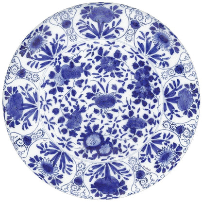 Delft Blue Placemat, Die Cut