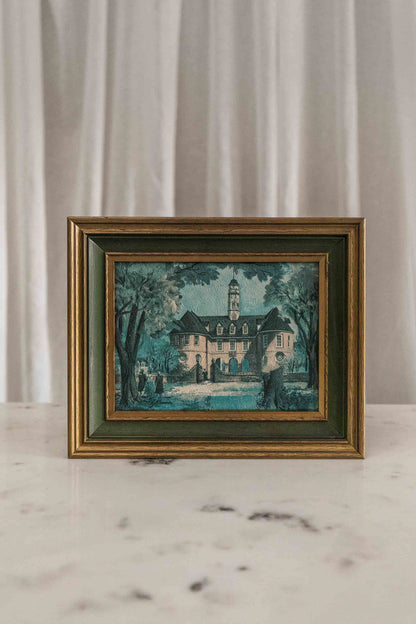 Framed Grand House Print