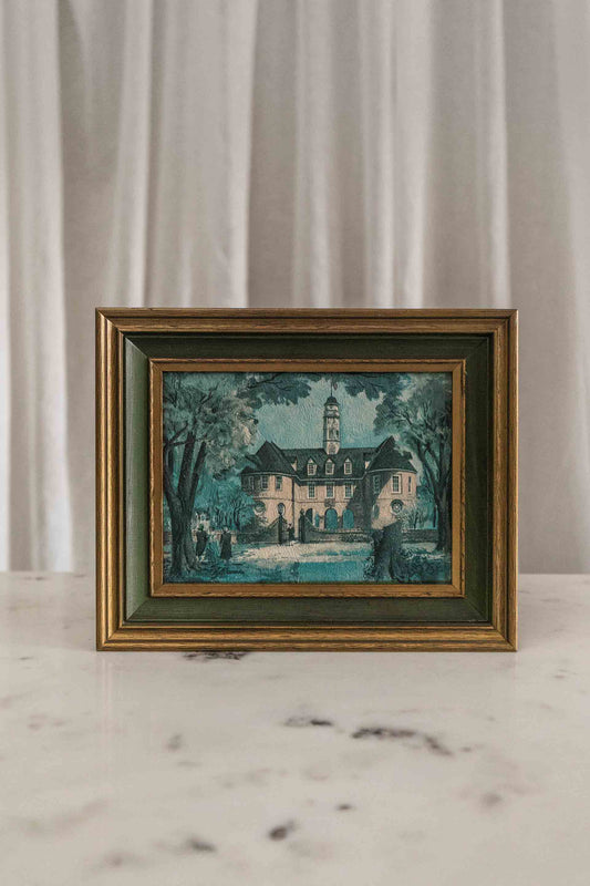 Framed Grand House Print