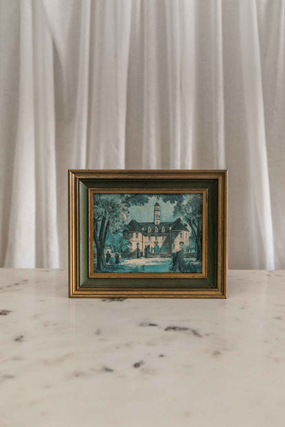 Framed Grand House Print
