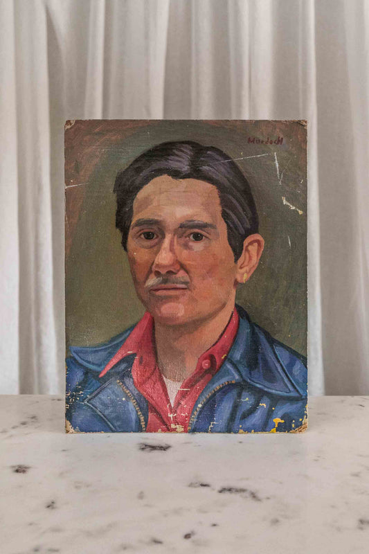Portrait of a Man with a 'Stache