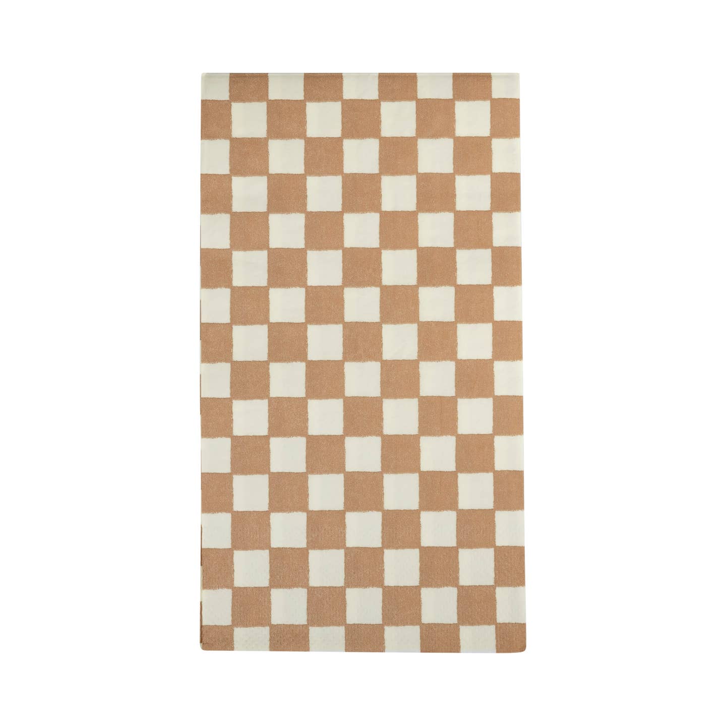 Gold Checked Dinner Napkin