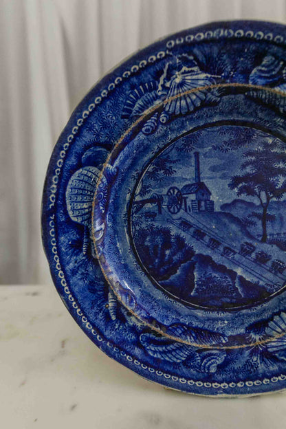 Cobalt Baltimore Shell Dish