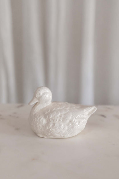 Signed Ceramic Duck