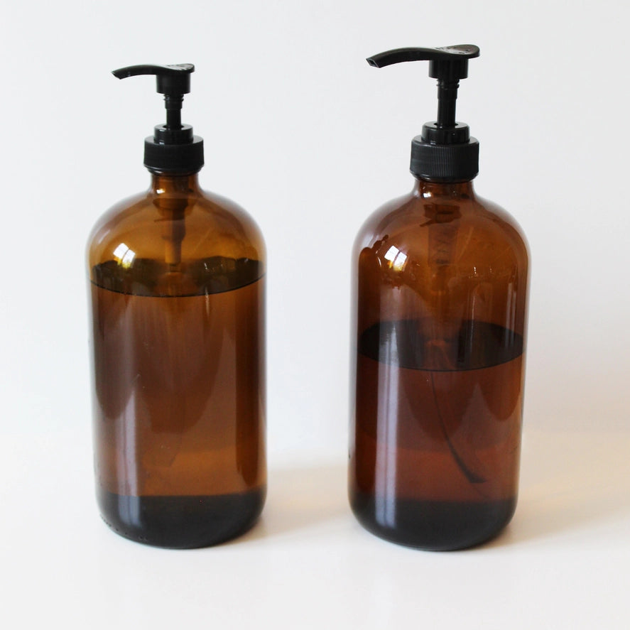 Amber Glass Bottle 32oz