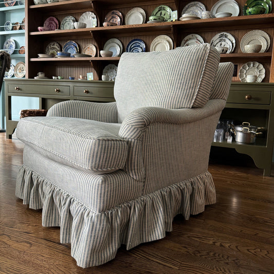 Skirted Arm Chair - Custom Upholstery Collection