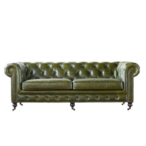 Churchill Three-Seat Sofa - OAKSTREET SHOPPE