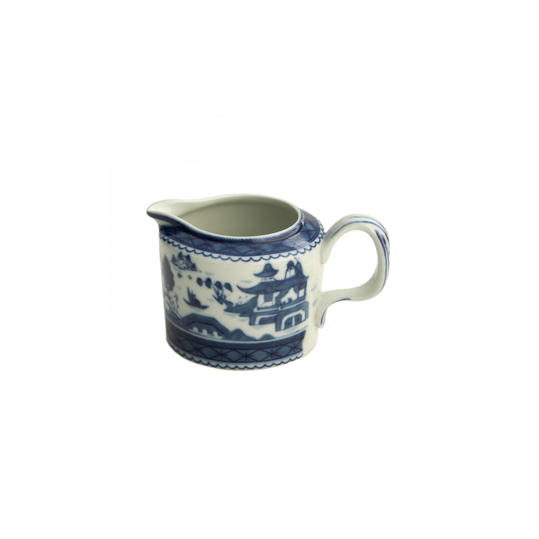 Blue Canton Serveware