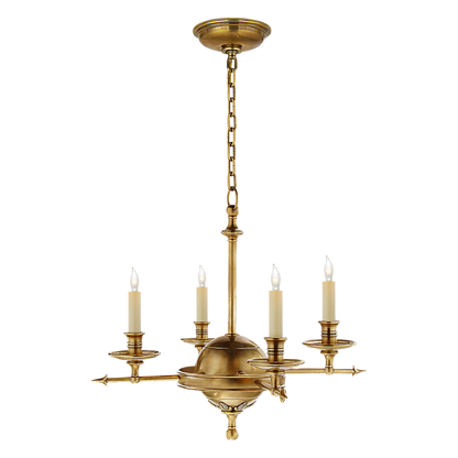 Leaf and Arrow Chandelier