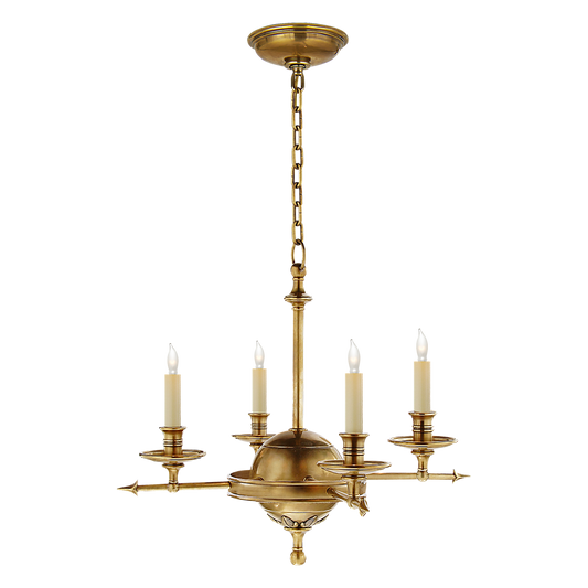 Leaf and Arrow Chandelier