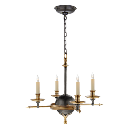 Leaf and Arrow Chandelier