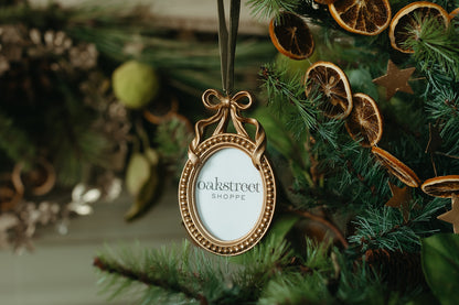 Gold Frame Ornament