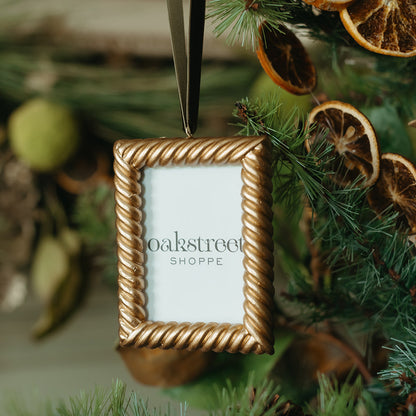 Gold Frame Ornament
