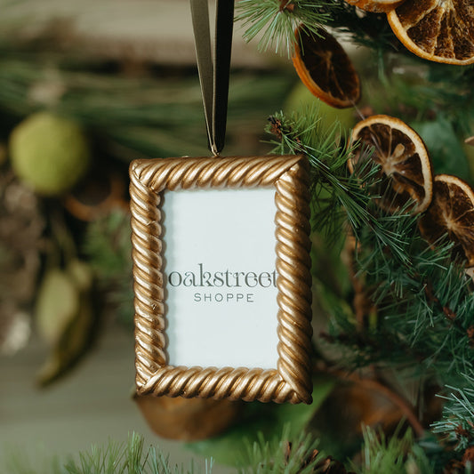 Gold Frame Ornament