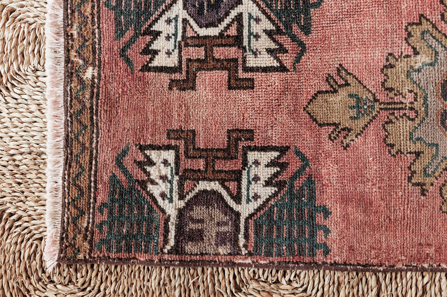 Vintage Rug 48" x 17"