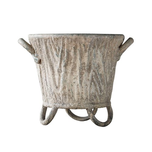 Faux Bois Planter - OAKSTREET SHOPPE