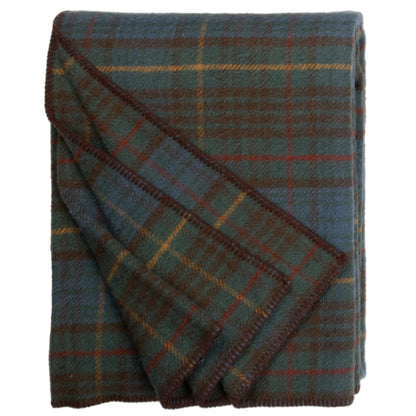 Wool Throw, Antique Hunting Stewart