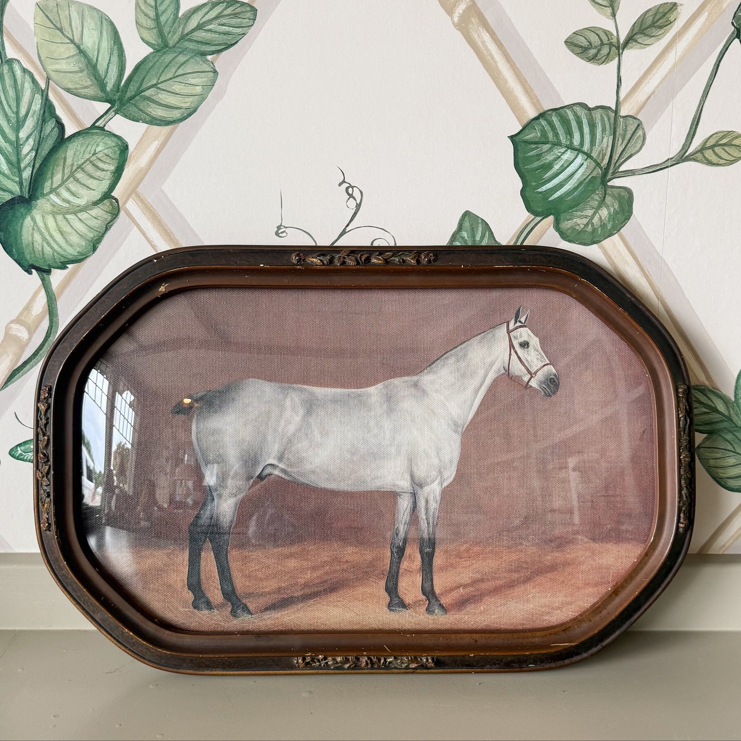 Framed Kim Horse Print
